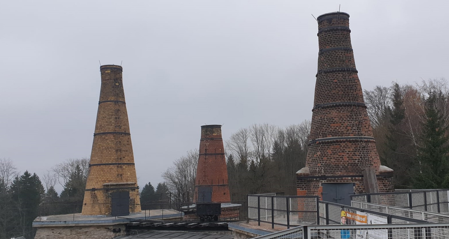 Schornsteinsanierung Kulturdenkmal Kalkwerk Lengefeld