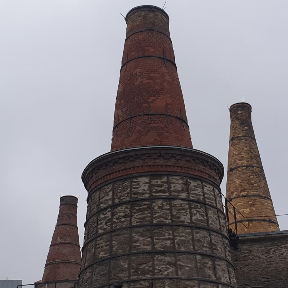 Kalkwerk Lengefeld  – Historischer Schornstein in neuem Glanz
