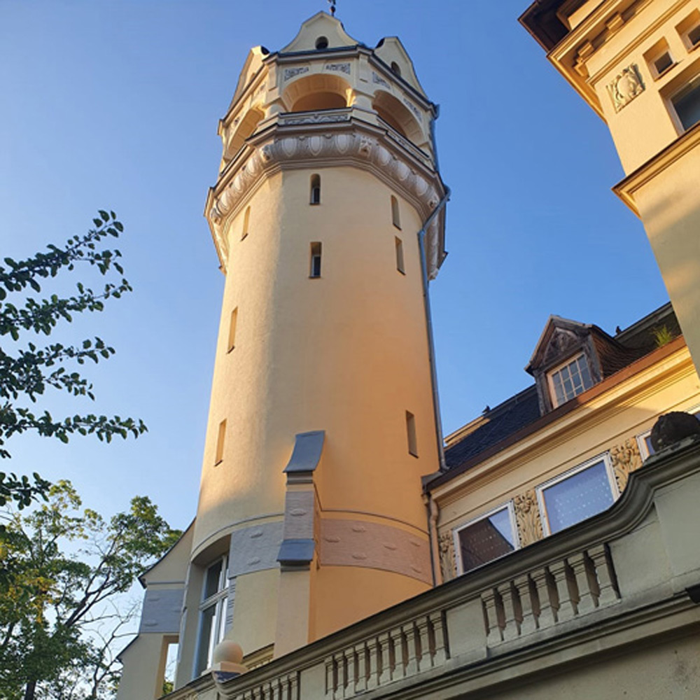 Turm- und Fassadenarbeiten am Kunsthaus Meyenburg in Nordhausen